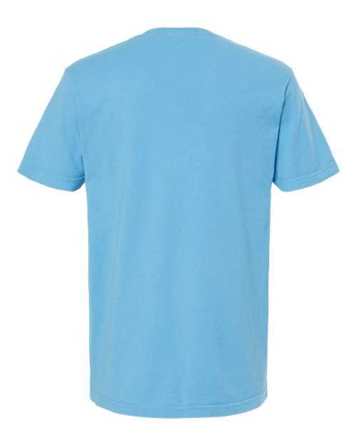 M&amp;O 6500M Unisex Vintage Garment-Dyed T-Shirt - Royal Caribe - HIT a Double