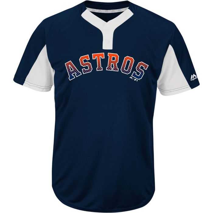 Houston Astros Majestic Pink Jersey Medium Genuine Merchandise