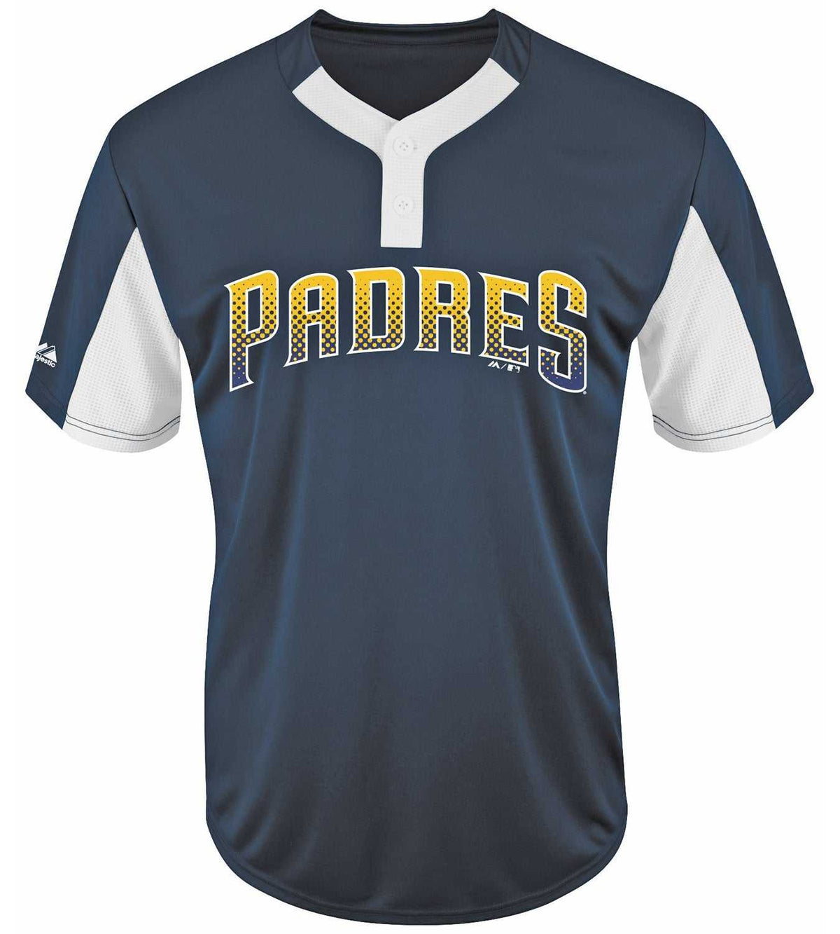 Majestic IY83-I383 MLB Premier Eagle 2-Button Jersey - SD Padres - HIT a Double