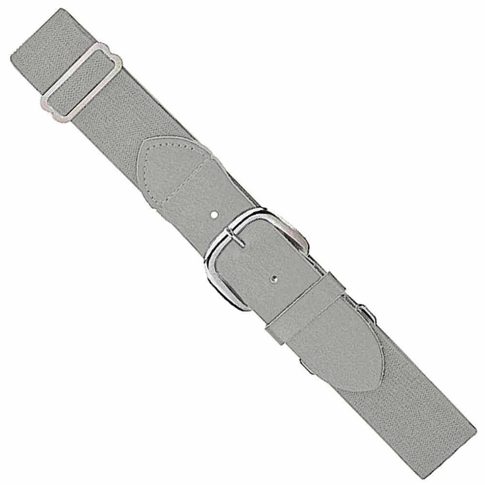 Martin Baseball Leather Tab Adjustable Belts - Gray - HIT a Double