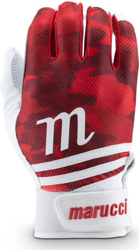 Marucci Crux Batting Glove - Red - HIT a Double