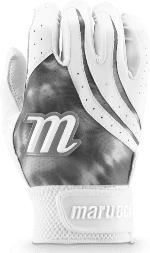 Marucci Iris Fastpitch Batting Glove - White - HIT a Double