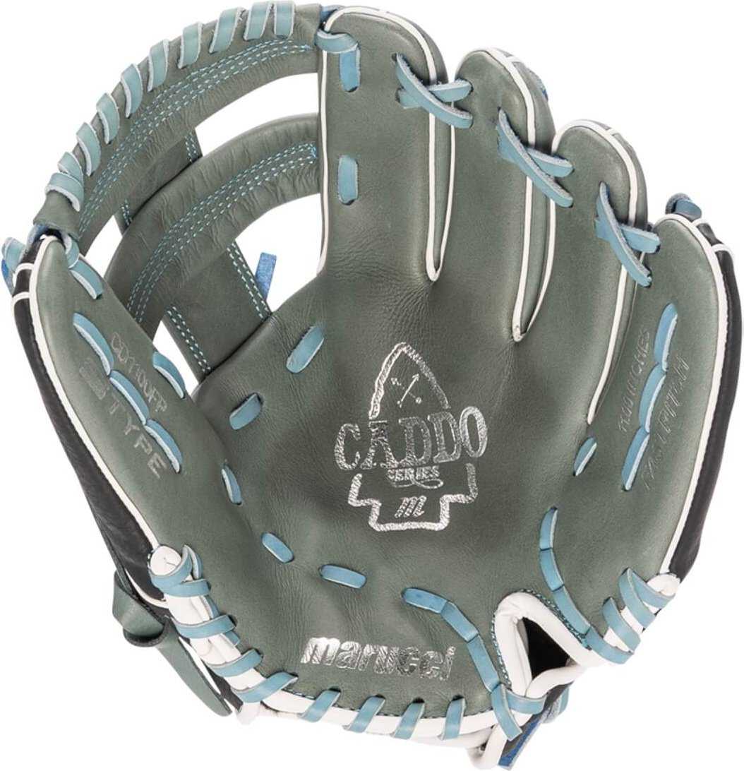 Marucci Caddo Youth Fastpitch 11.00" Utility Glove - Gray Black - HIT a Double