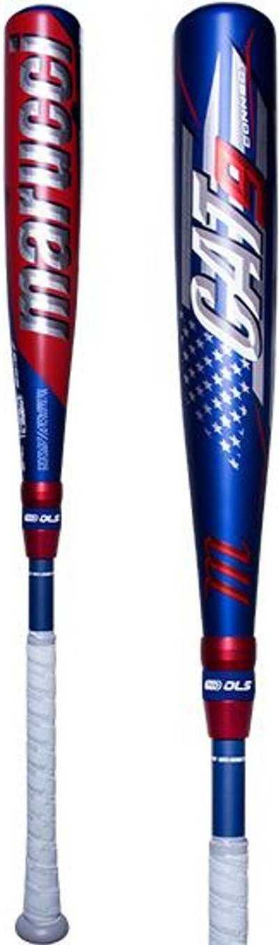 Marucci Cat9 Connect America USSSA (-5) 2 3/4" Bat - Black Red - HIT a Double