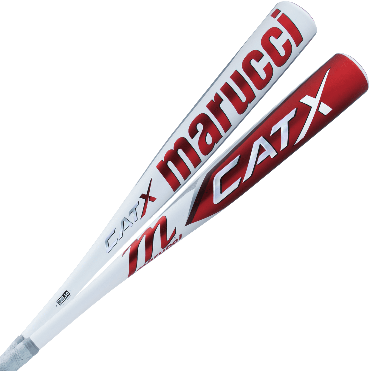 Marucci CatX Connect BBCOR (-3) Bat - White Red