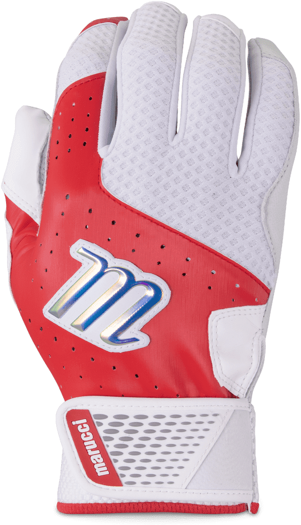 Marucci Crest Batting Glove - Red - HIT a Double