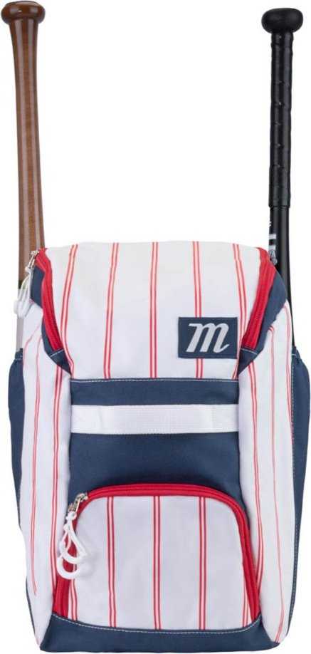 Marucci Foxtrot Tee Ball Bat Pack - White Navy Red - HIT a Double