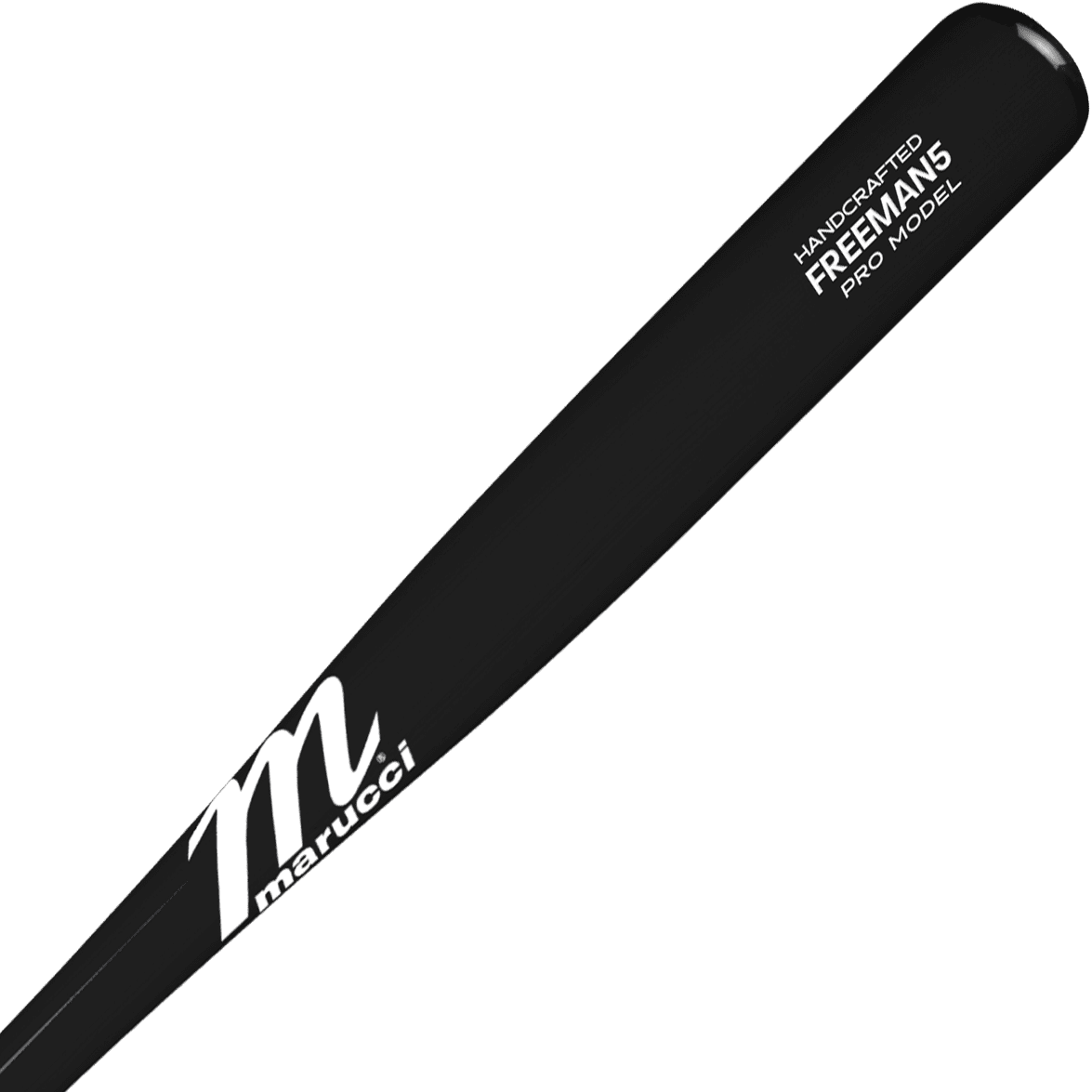Marucci Freddie Freeman &#39;Freeman5&#39; Pro Model Maple Bat - Black - HIT a Double