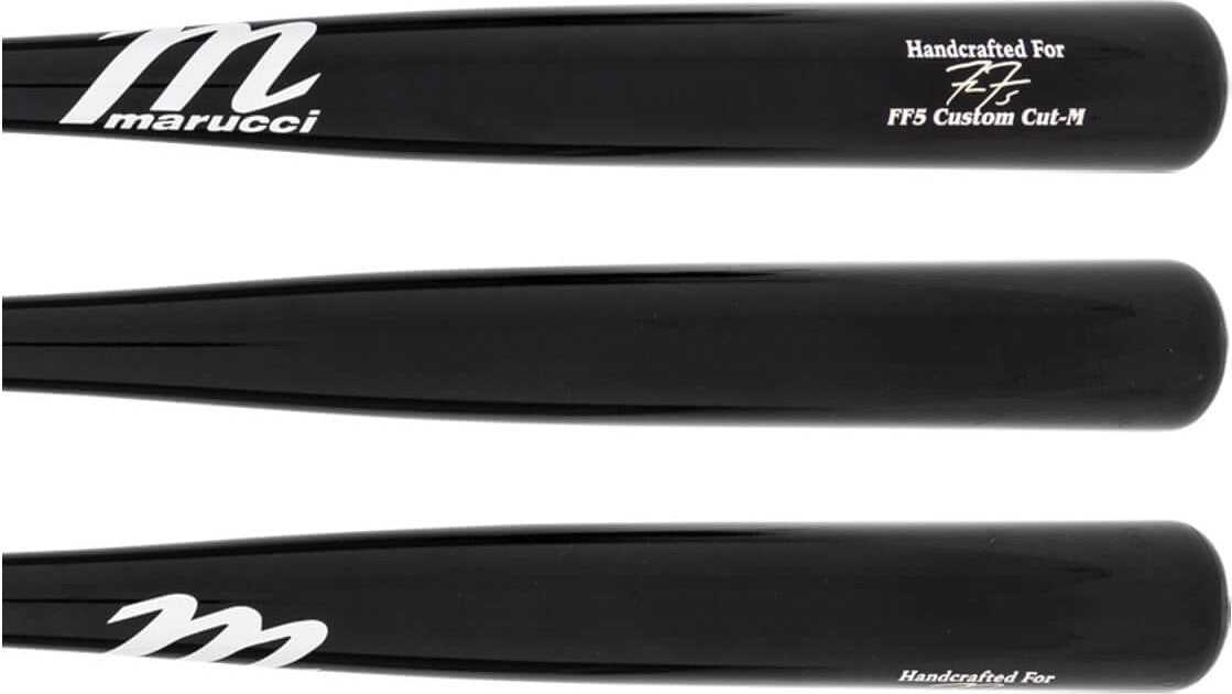 Marucci Freddie Freeman &#39;Freeman5&#39; Pro Model Maple Bat MVE3FREEMAN5 - Black - HIT a Double