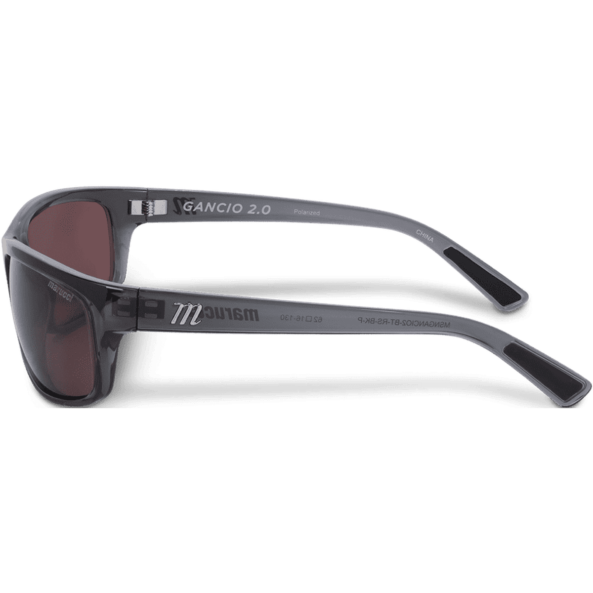 Marucci Gancio 2.0 Lifestyle Polarized Sunglasses - Black - HIT a Double