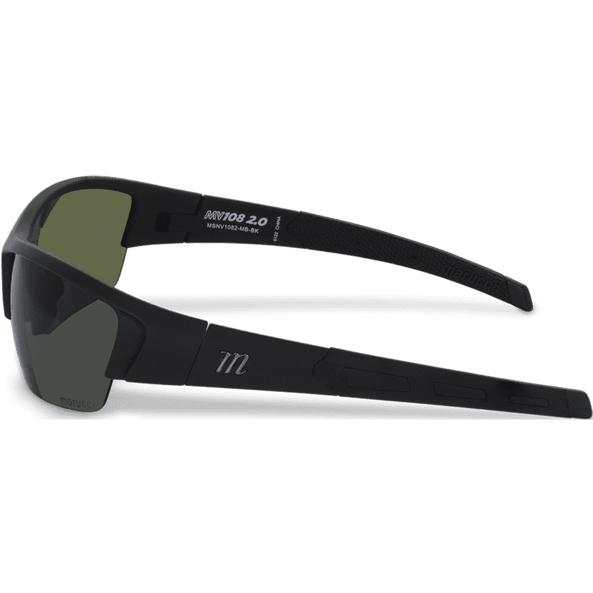 Marucci MV108 2.0 Performance Sunglasses - Matte Black Black - HIT a Double