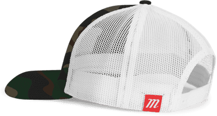 Marucci Trucker Snapback Hat - Gray Black - HIT a Double - 1