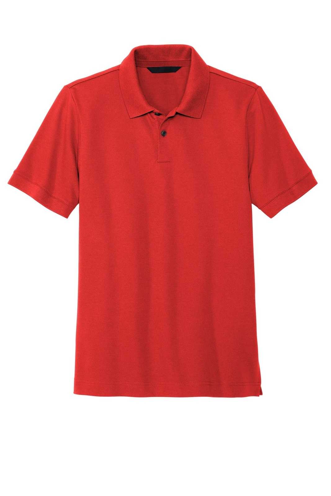 Mercer+Mettle MM1000 Stretch Heavyweight Pique Polo - Apple Red - HIT a Double - 2