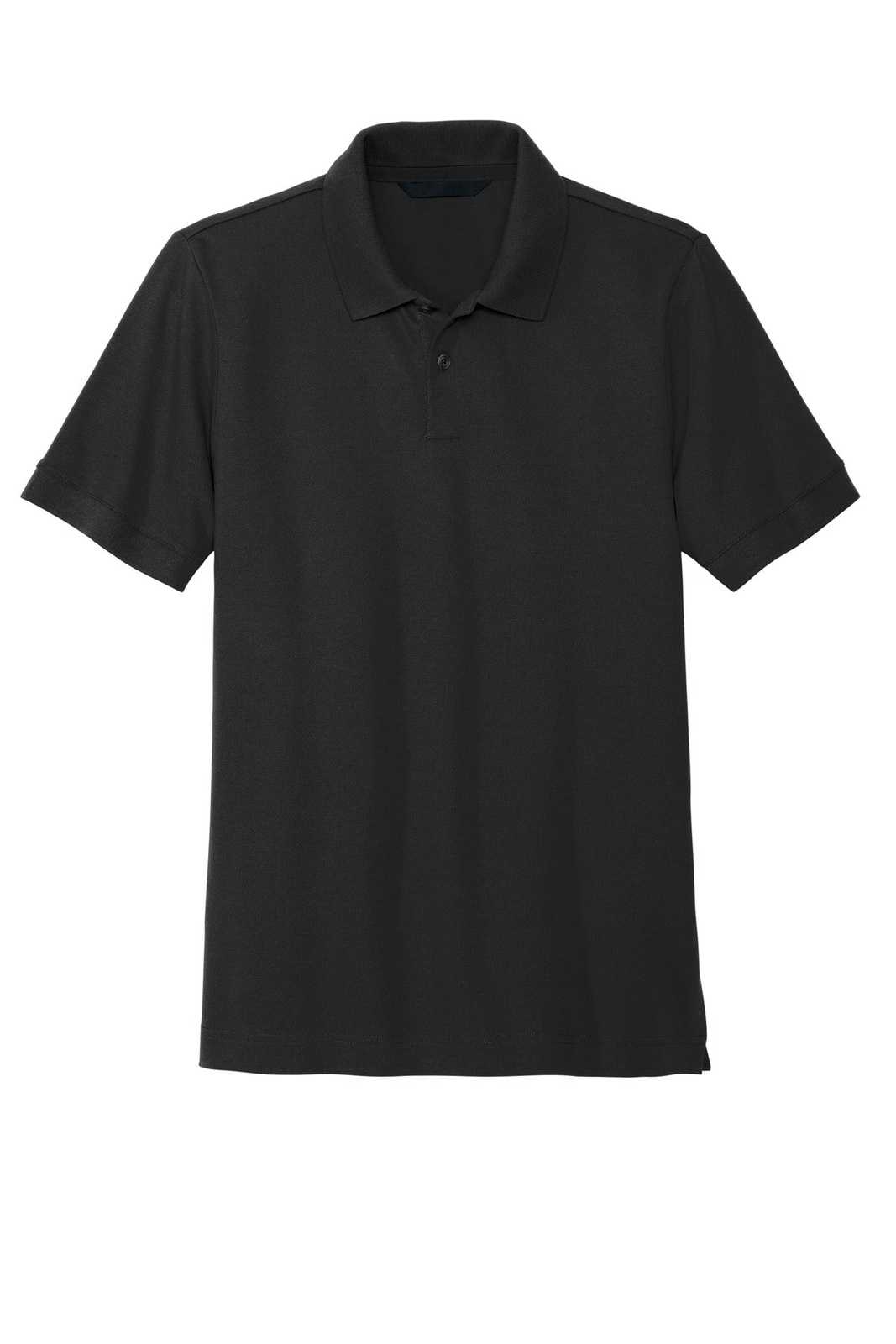 Mercer+Mettle MM1000 Stretch Heavyweight Pique Polo - Deep Black - HIT a Double - 2