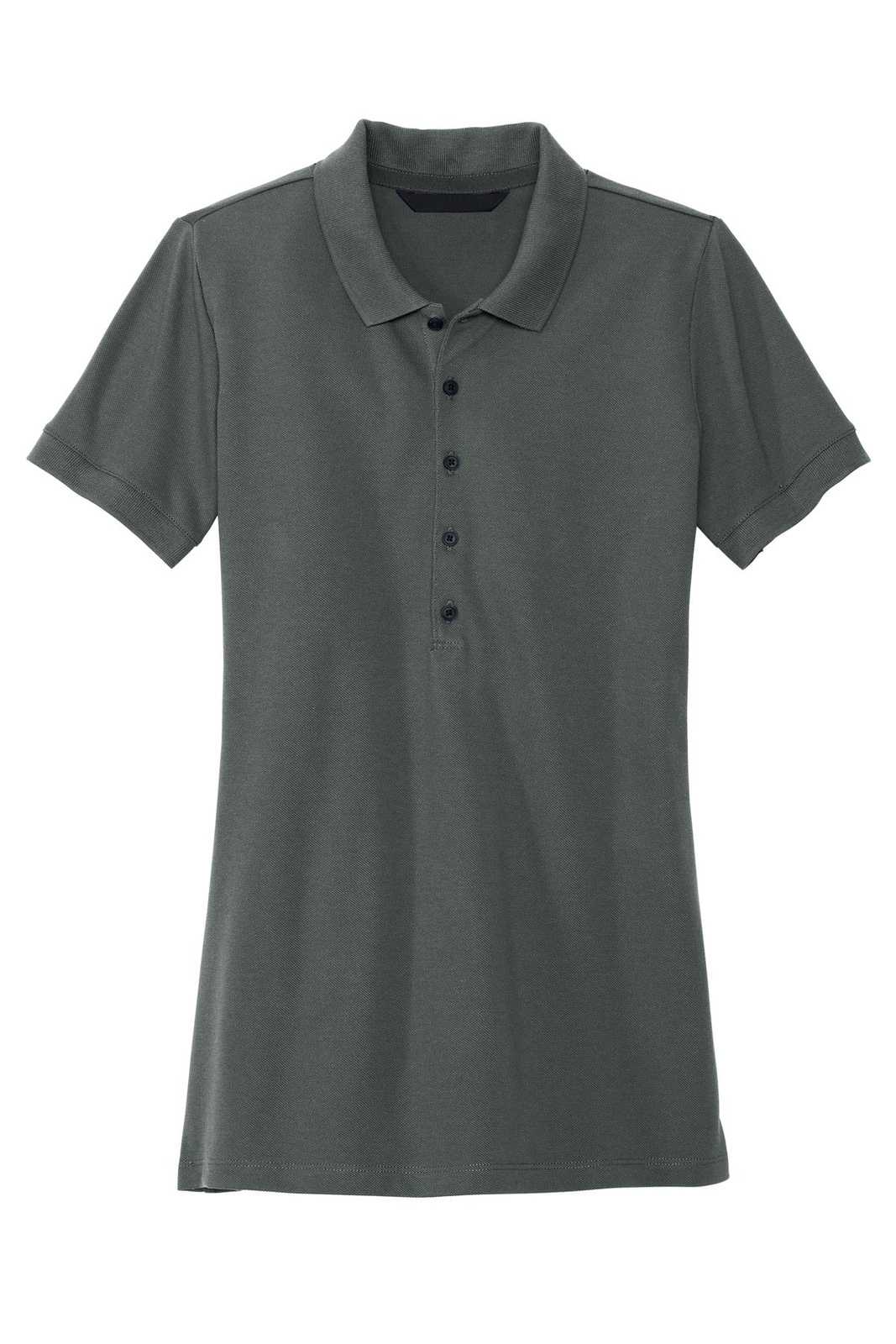 Mercer+Mettle MM1001 Women&#39;s Stretch Heavyweight Pique Polo - Anchor Grey - HIT a Double - 2