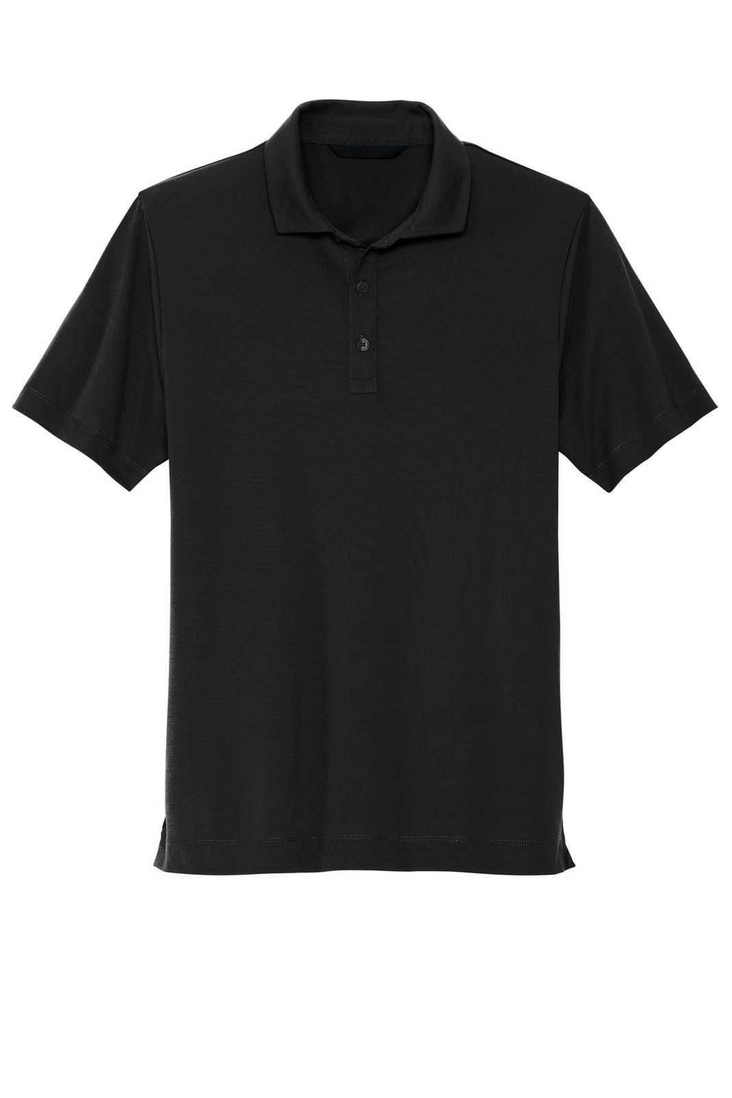 Mercer+Mettle MM1014 Stretch Jersey Polo - Deep Black - HIT a Double - 2