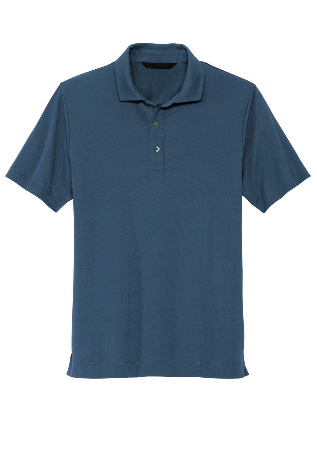 Mercer+Mettle MM1014 Stretch Jersey Polo - Insignia Blue - HIT a Double - 2
