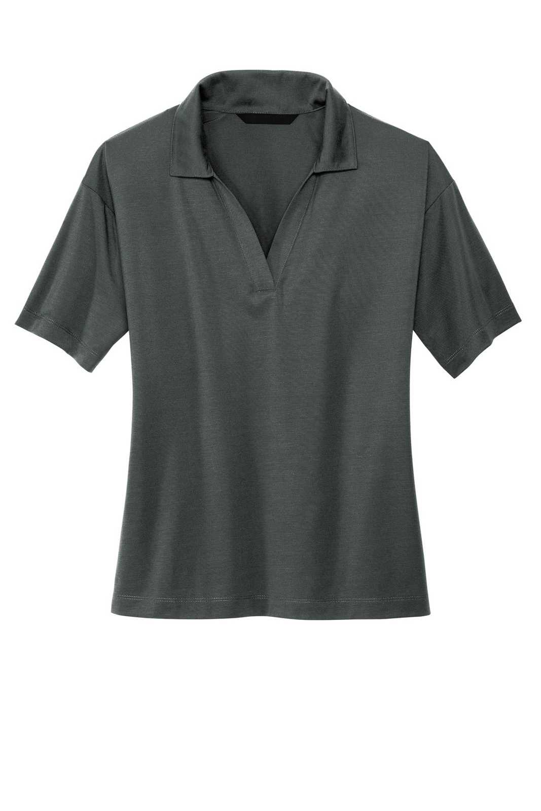Mercer+Mettle MM1015 Women's Stretch Jersey Polo - Anchor Grey - HIT a Double - 1