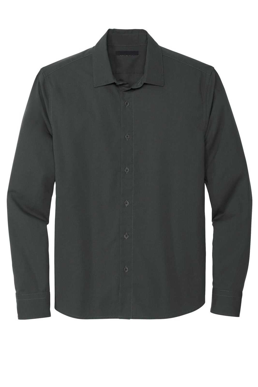 Mercer+Mettle MM2000 Long Sleeve Stretch Woven Shirt - Anchor Grey - HIT a Double - 2