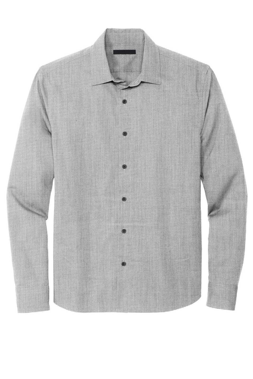 Mercer+Mettle MM2000 Long Sleeve Stretch Woven Shirt - Gusty Grey End On End - HIT a Double - 2