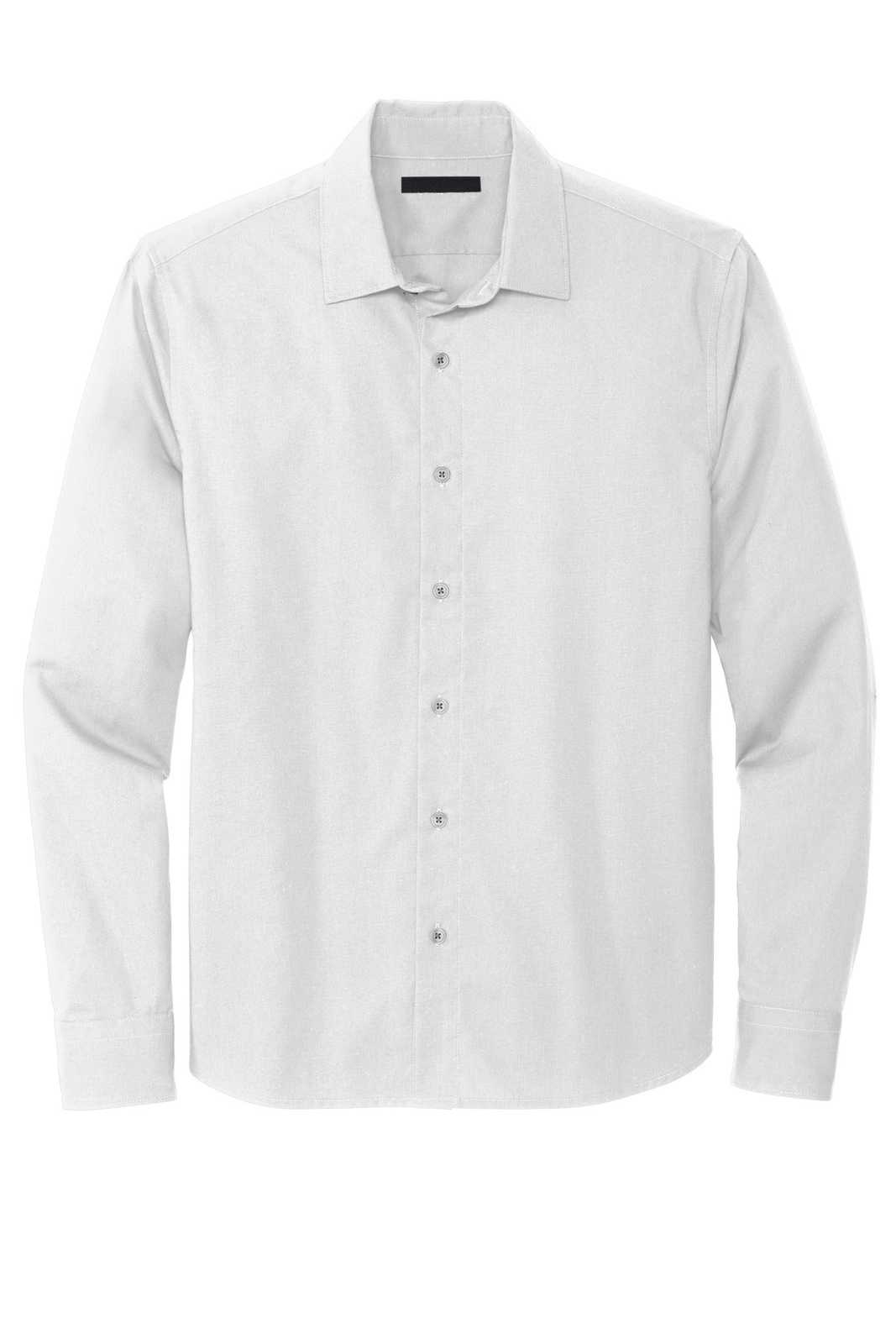 Mercer+Mettle MM2000 Long Sleeve Stretch Woven Shirt - White - HIT a Double - 2