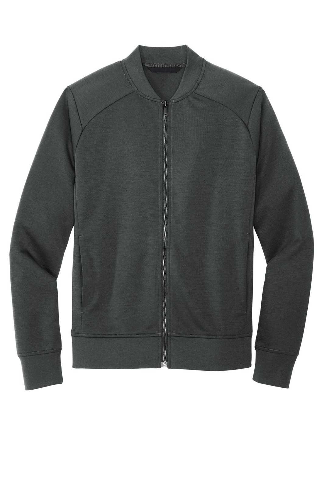 Mercer+Mettle MM3000 Double-Knit Bomber - Anchor Grey - HIT a Double - 2