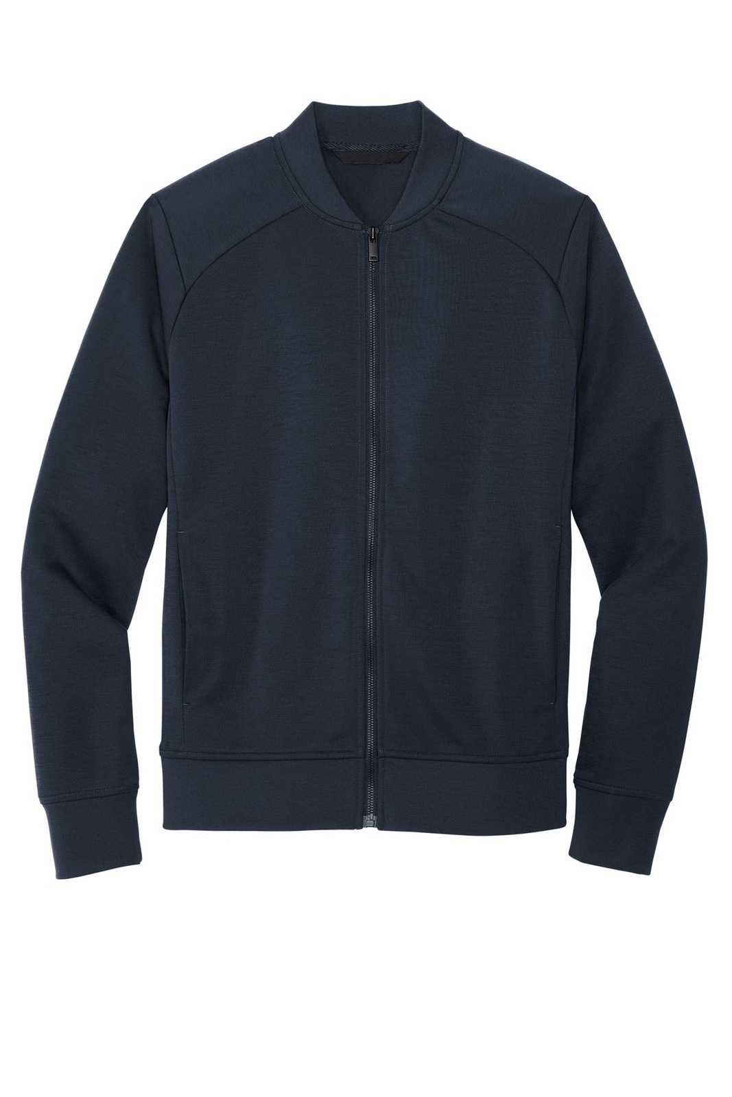 Mercer+Mettle MM3000 Double-Knit Bomber - Night Navy - HIT a Double - 2
