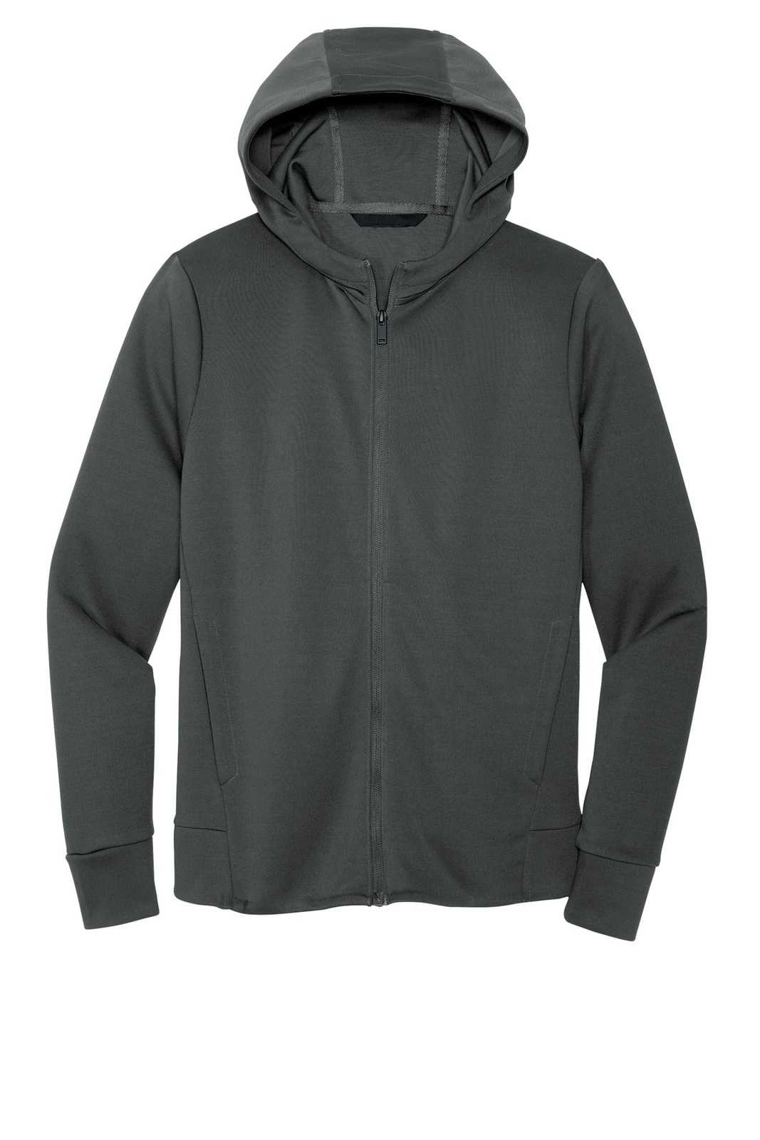 Mercer+Mettle MM3002 Double-Knit Full-Zip Hoodie - Anchor Grey - HIT a Double - 2