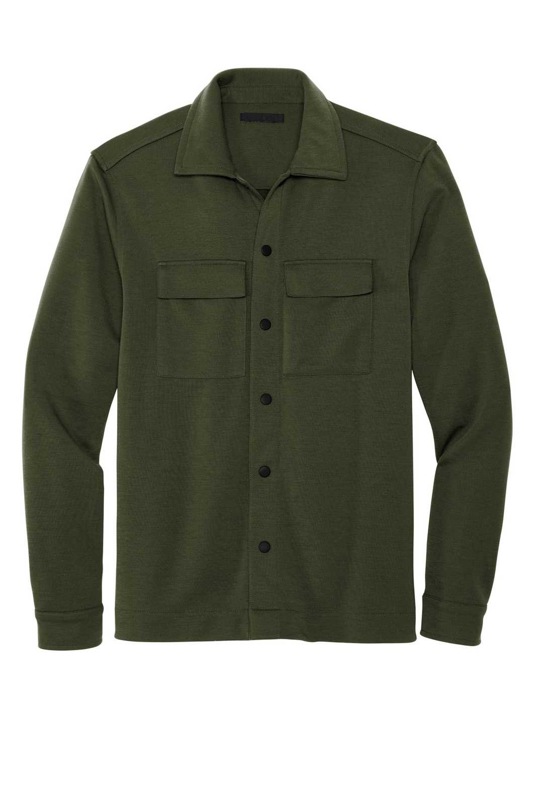 Mercer+Mettle MM3004 Double-Knit Snap Front Jacket - Townsend Green - HIT a Double - 2
