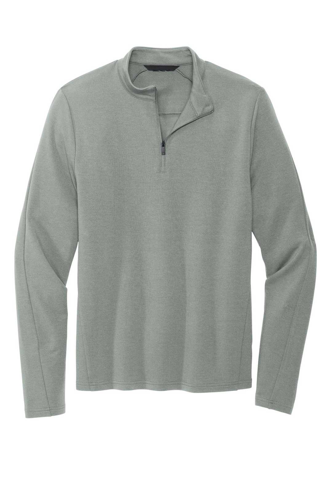 Mercer+Mettle MM3010 Stretch 14-Zip Pullover - Gusty Grey - HIT a Double - 2