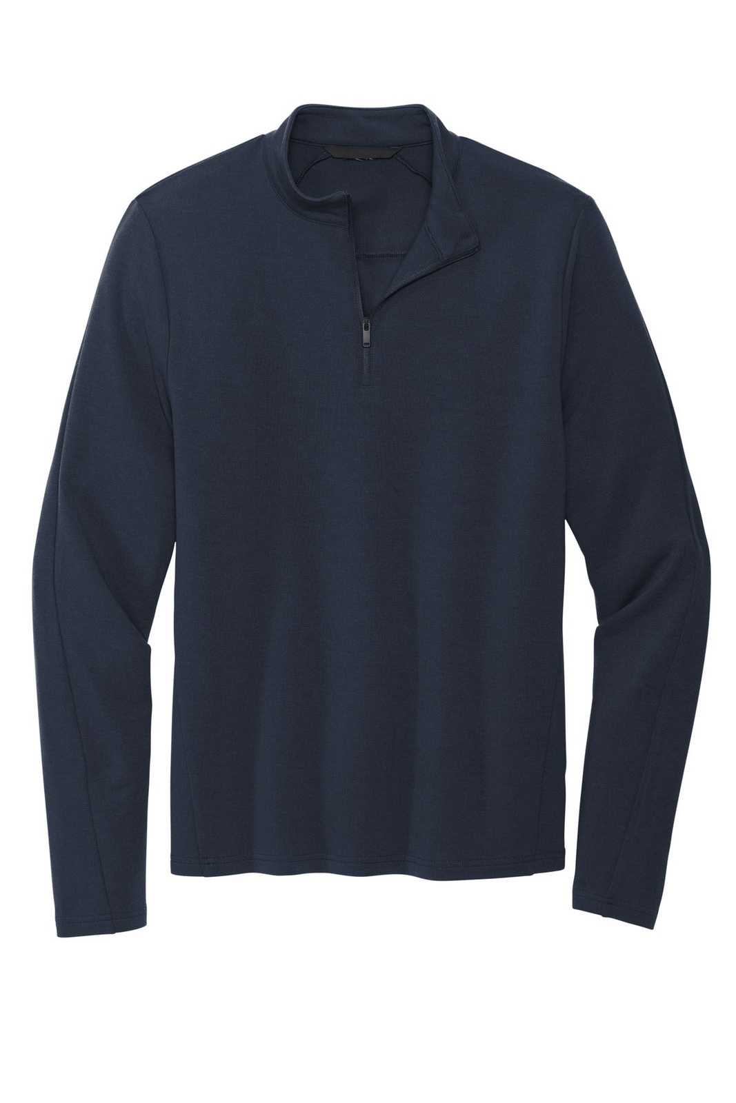 Mercer+Mettle MM3010 Stretch 14-Zip Pullover - Night Navy - HIT a Double - 2