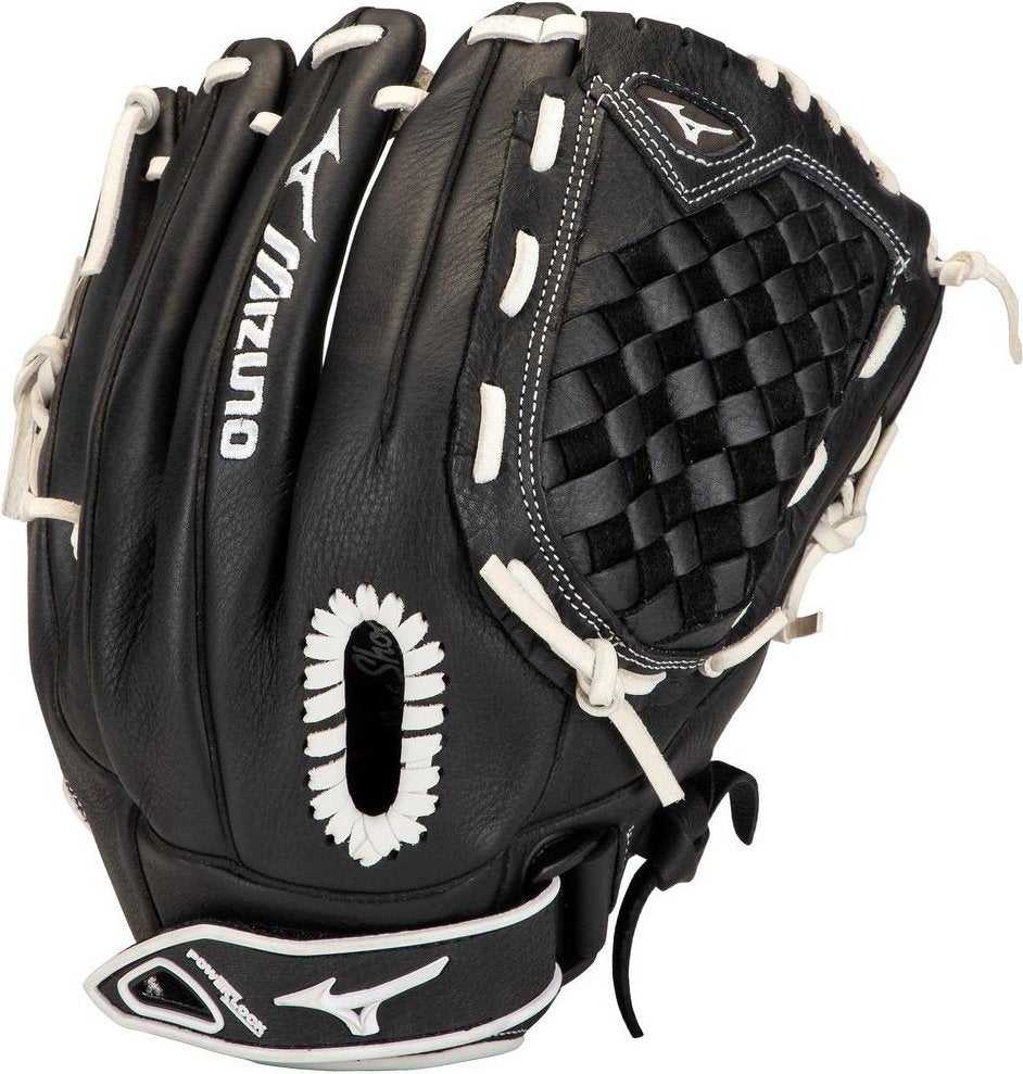 Mizuno Prospect Select Fastpitch Softball Glove 12.00&quot; - Black - HIT a Double