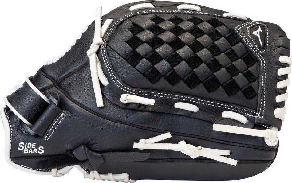 Mizuno Prospect Select Series Youth Fastpitch Utilty Glove 12.50&quot; - Black - HIT a Double