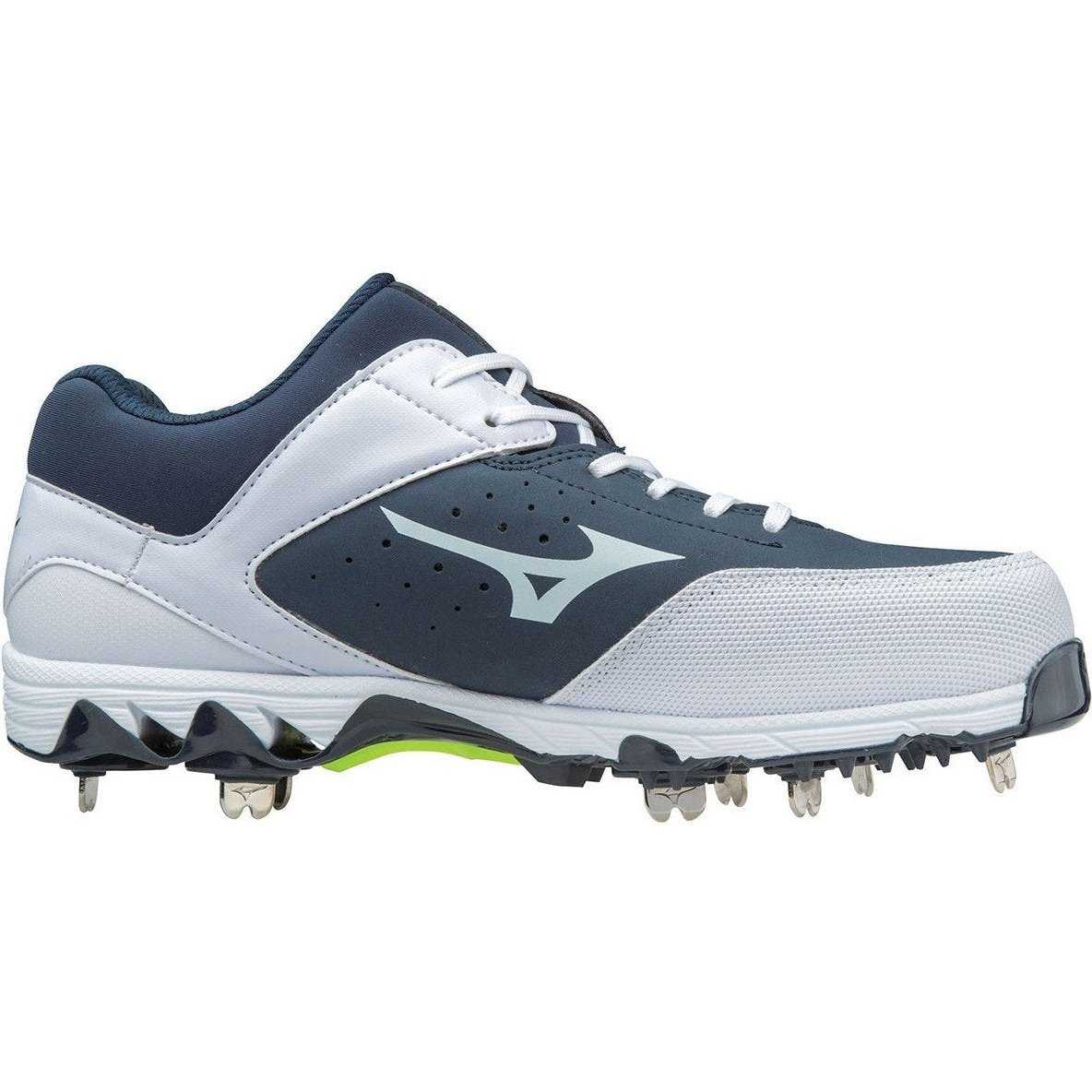Mizuno 9-Spike Swift 5 Cleats - Navy White - HIT a Double