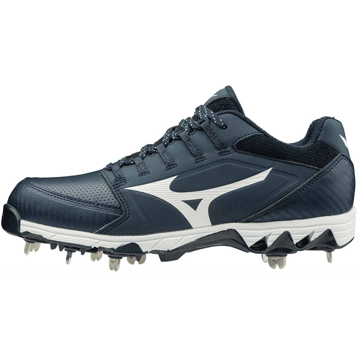 Mizuno 9-Spike Swift 6 Cleats - Navy White - HIT a Double