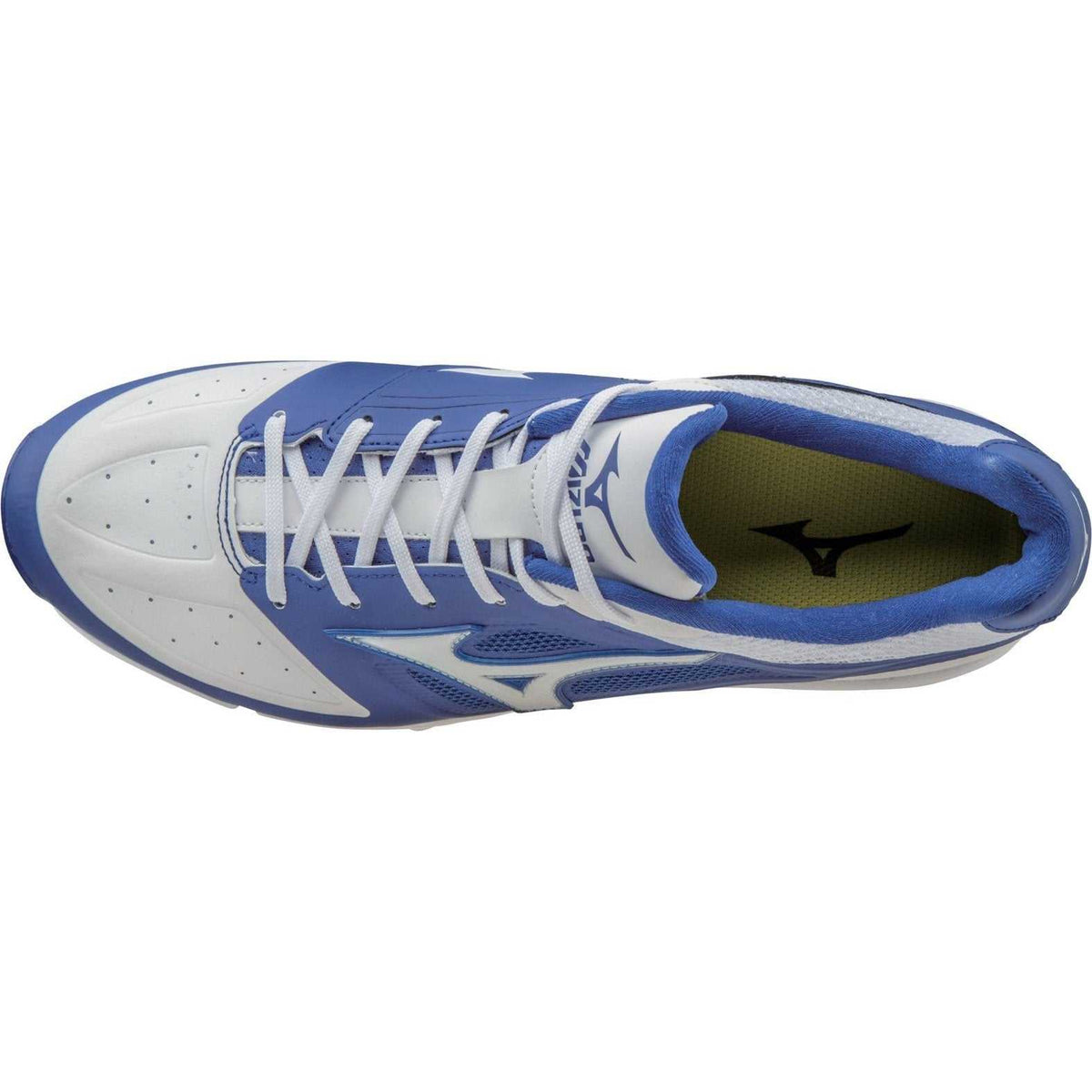 Mizuno 9-spike Advanced Sweep 3 Cleats - White Royal - HIT a Double