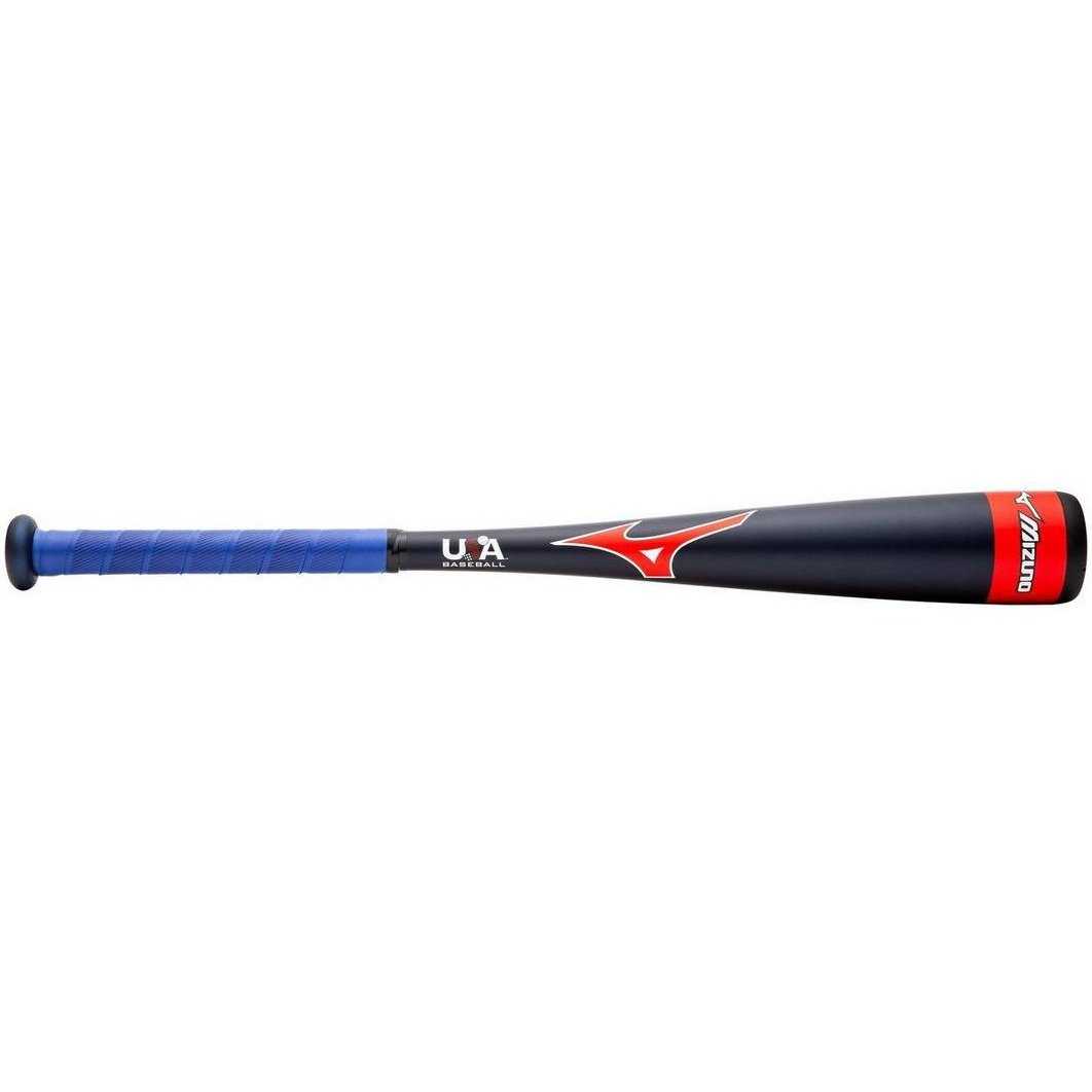 Mizuno B21-Hot Metal - Big Barrel Tee Ball USA Baseball Bat (-12) - Navy Red - HIT a Double