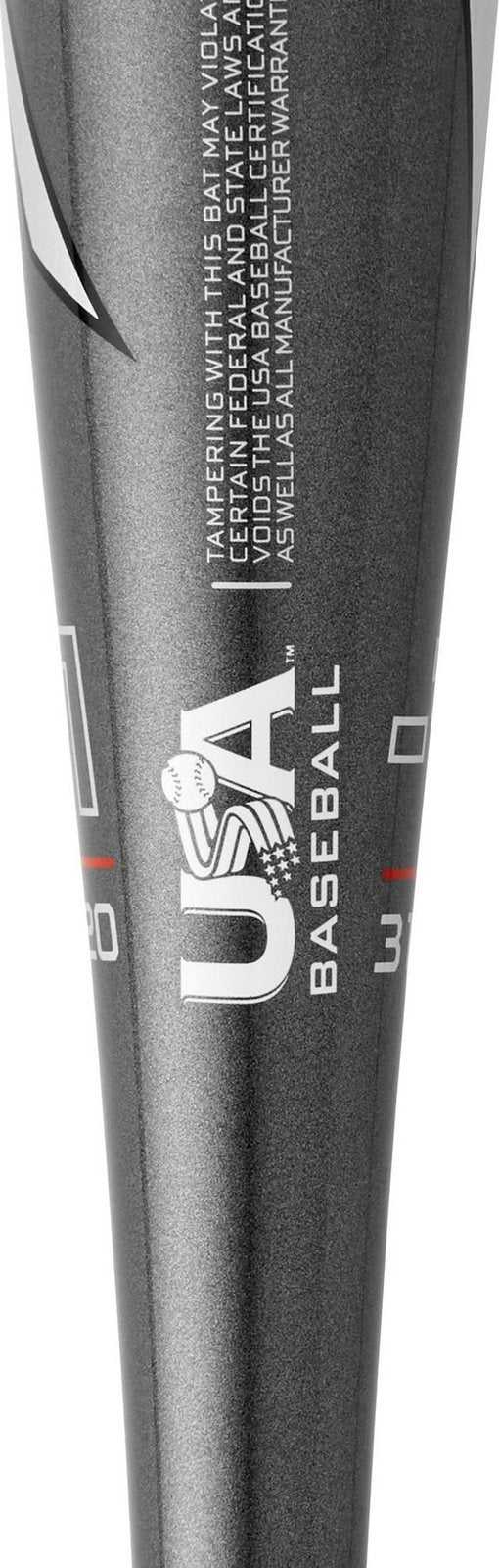 Mizuno B22-Duality - Big Barrel Youth USA Baseball Bat (-11) - Black Gray - HIT a Double