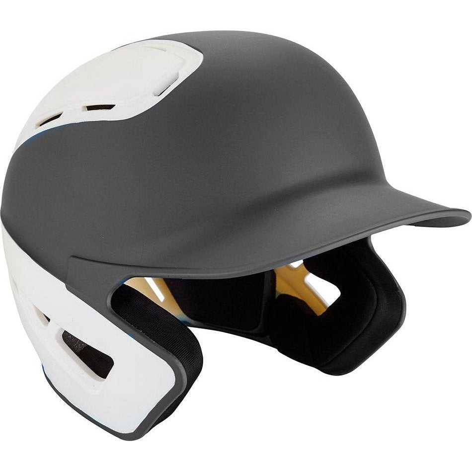 Mizuno B6 Batting Helmet 2Tone - Gray White - HIT a Double