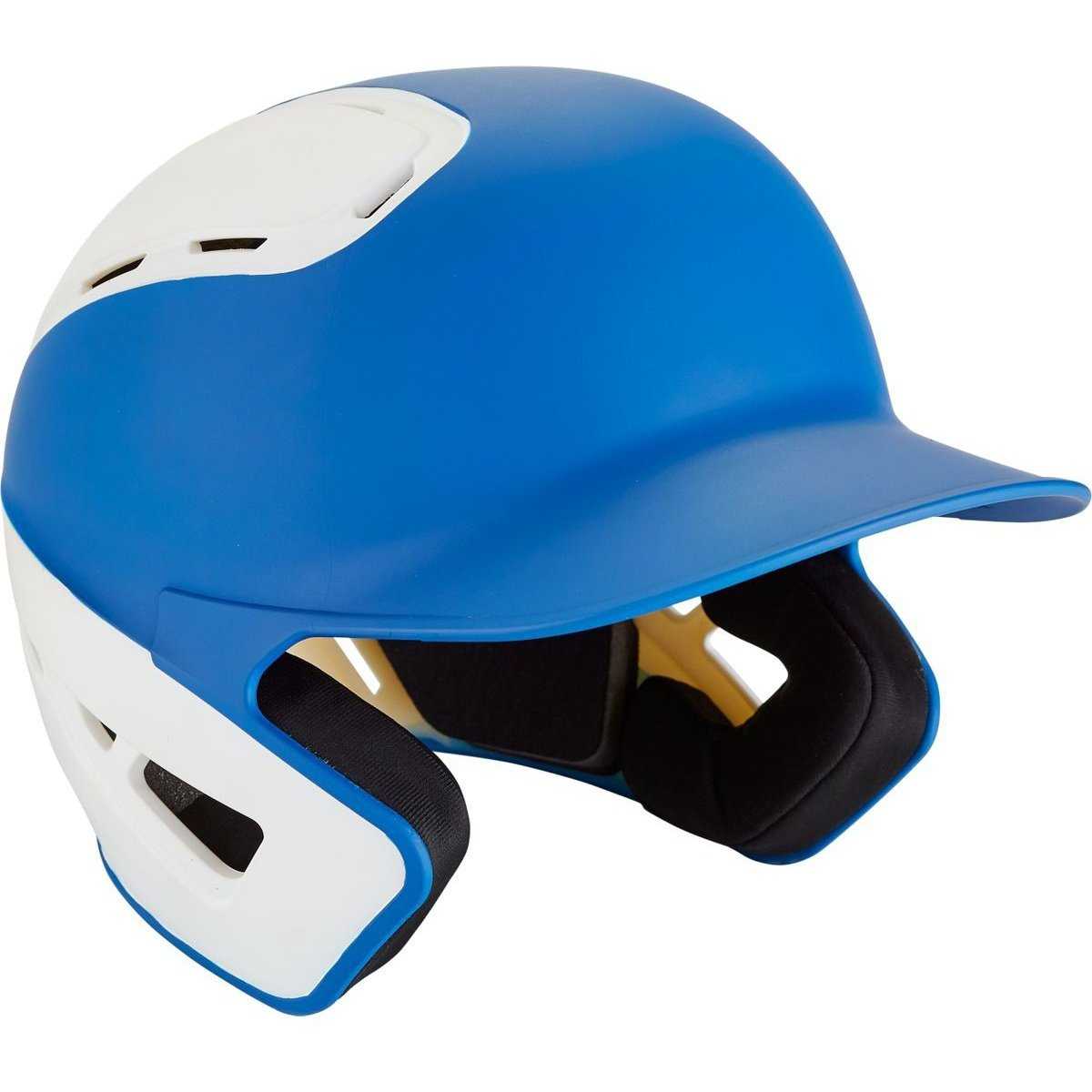 Mizuno B6 Batting Helmet 2Tone - Royal White - HIT a Double