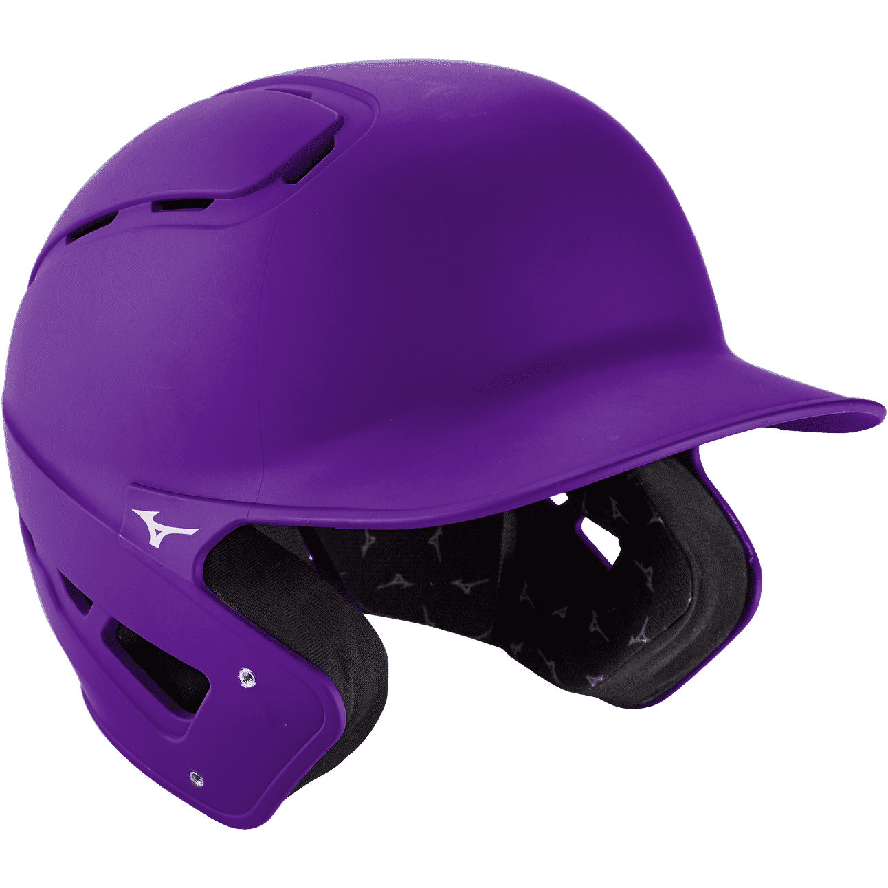 Mizuno B6 Batting Helmet Solid - Purple - HIT a Double