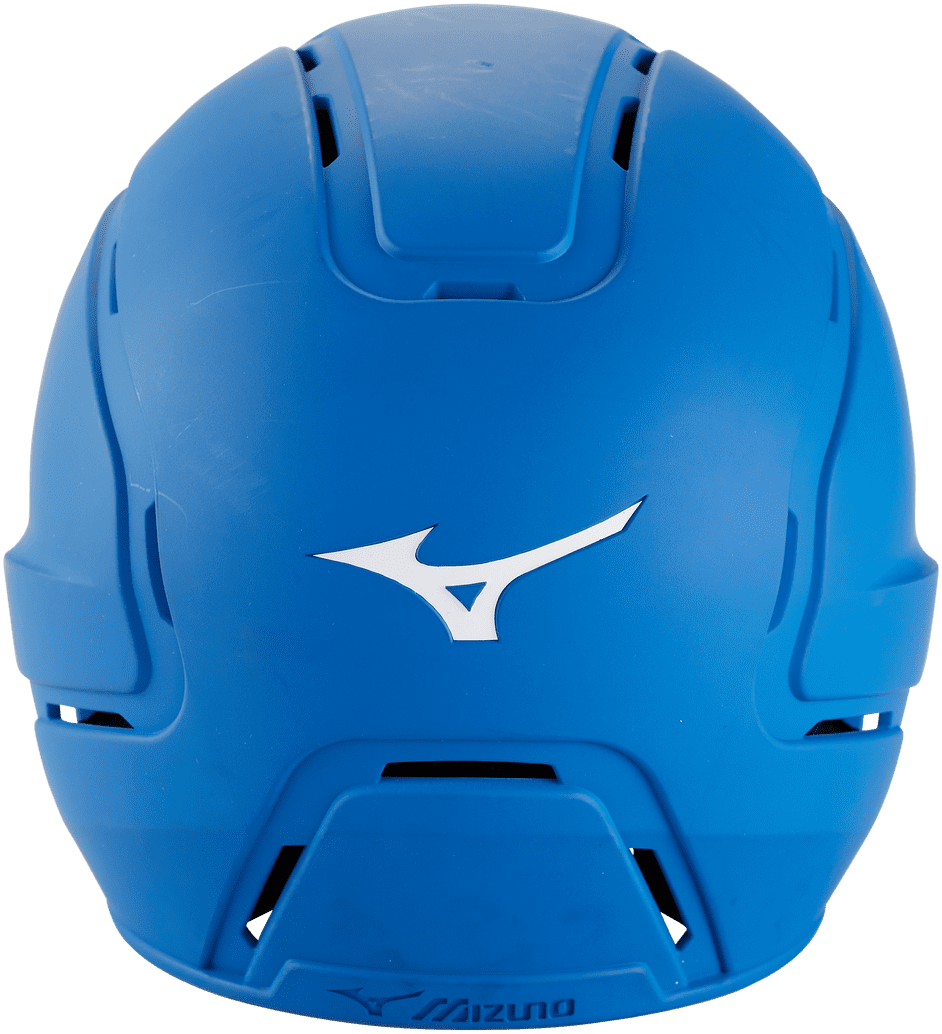 Mizuno B6 Youth Baseball Batting Helmet - Solid Color - Royal - HIT a Double