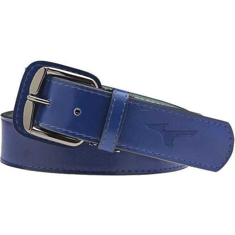 Mizuno Classic Leather Belt - Royal - HIT a Double