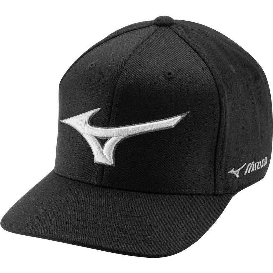 Mizuno Diamond Snapback Hat - Black - HIT a Double