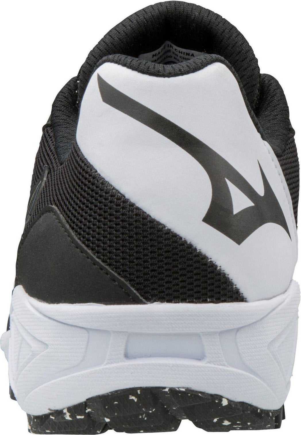 Mizuno Dominant All-Surface Low Turf Shoe - Black White - HIT a Double