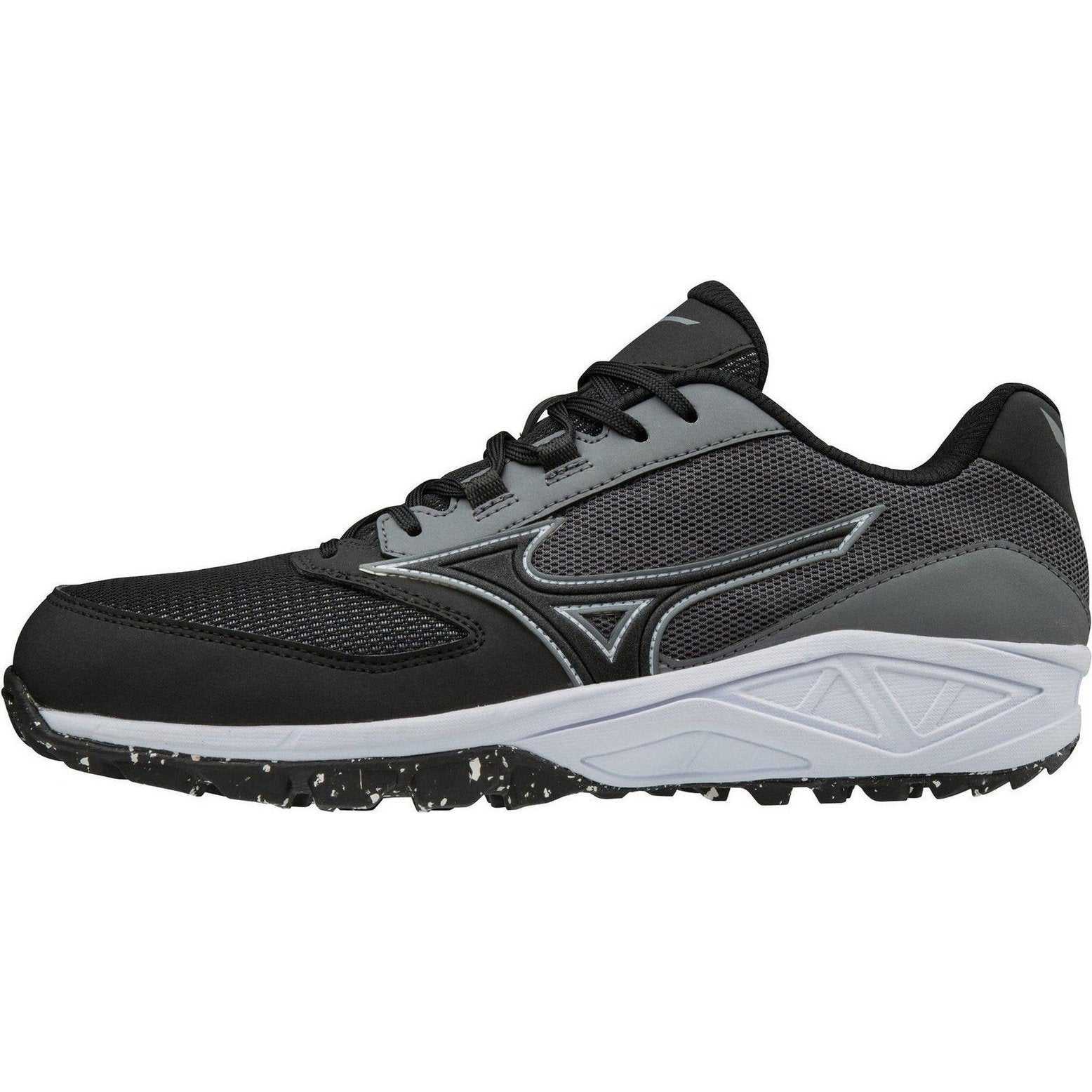 Mizuno Dominant All-Surface Low Turf Shoe - Charcoal White - HIT a Double