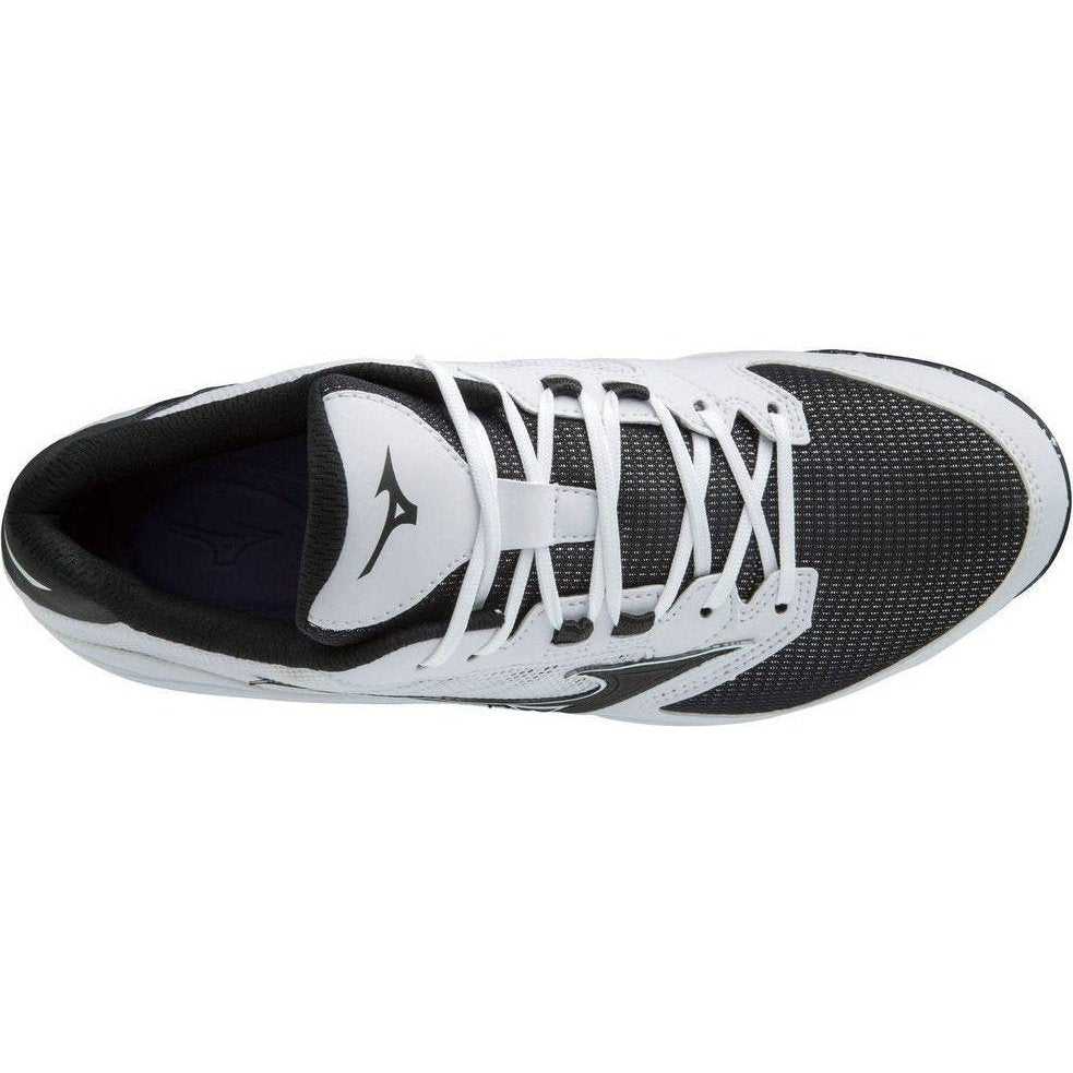 Mizuno Dominant All-Surface Low Turf Shoe - White Black