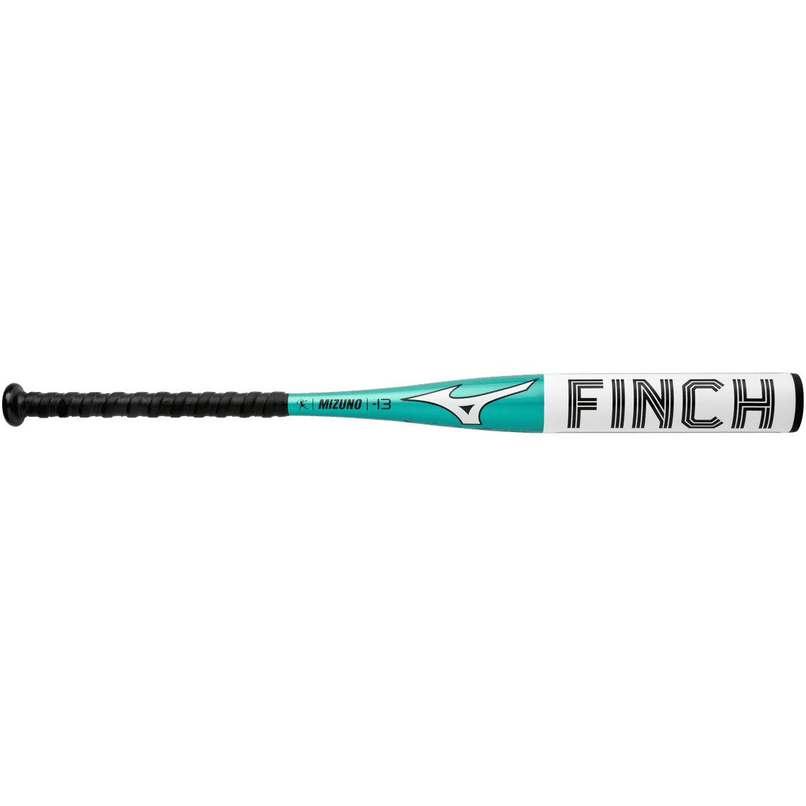Mizuno F22-Finch Fastpitch Softball Bat (-13) - White Mint - HIT a Double