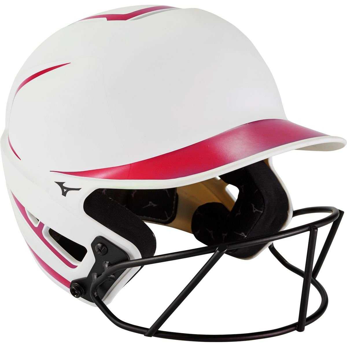 Mizuno F6 Youth with FP Protective Covering Matte 2Tone - White Red - HIT a Double