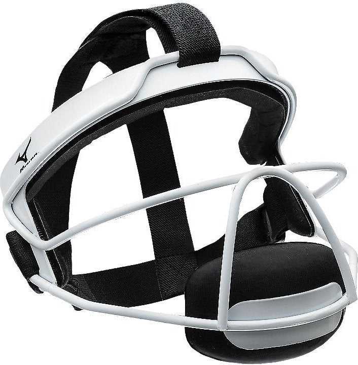 Mizuno Fielder&#39;s Face Protective Covering Adult MFF900 - White - HIT a Double